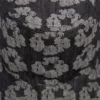 Sombrero de pescador con diseño Jacquard Wreath, lavado en negro