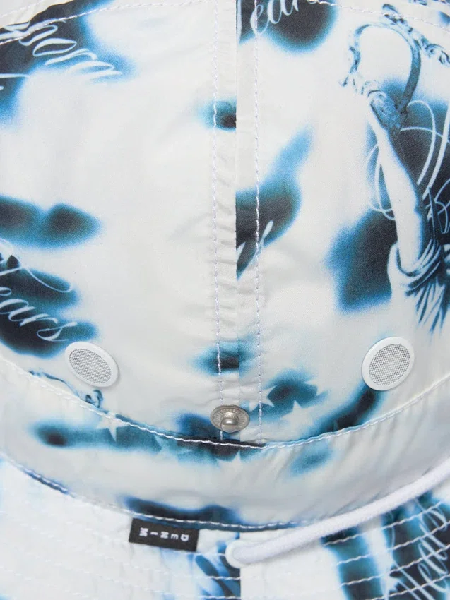 Sombrero tipo bucket «Cloud Camo» blanco
