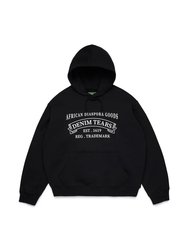 Sudadera con capucha ADG, color negro