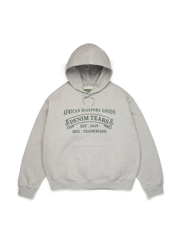 Sudadera con capucha ADG gris