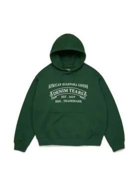 Sudadera con capucha ADG verde