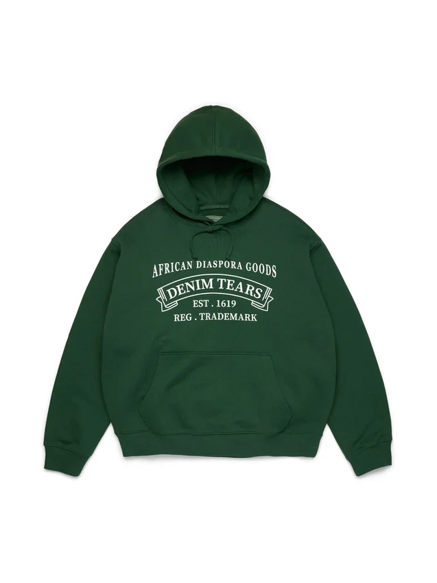 Sudadera con capucha ADG verde