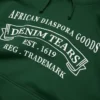 Sudadera con capucha ADG verde
