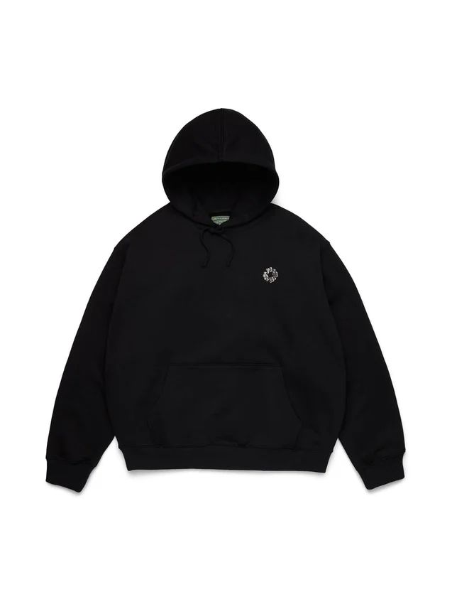 Sudadera con capucha Gel Wreath, negra