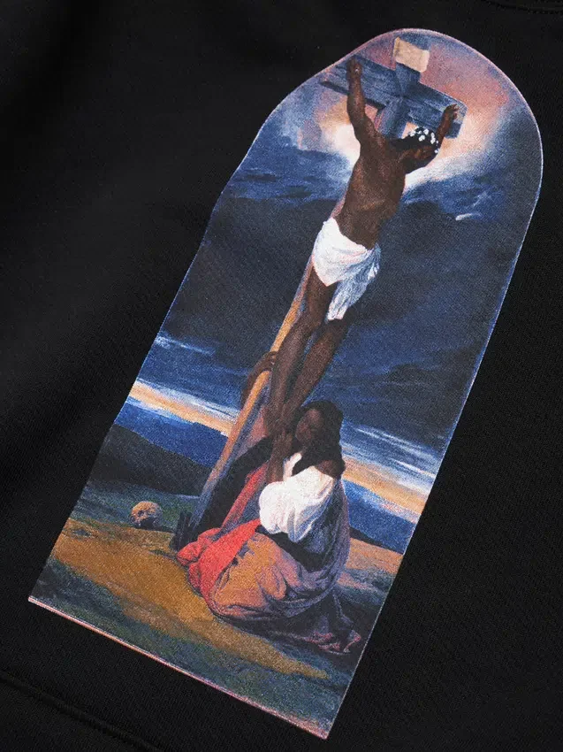 Sudadera con capucha «Seasonal Biblical», color negro