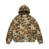 Sudadera con capucha y cremallera con estampado floral «Libertas»
