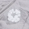 Sudadera con capucha y cremallera «Cotton Wreath» para niños, color gris