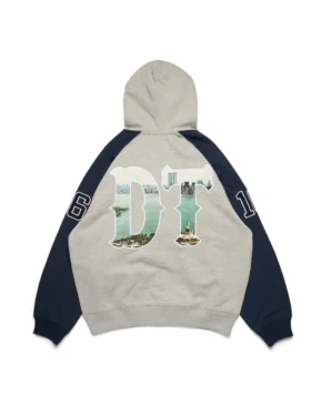 Sudadera con capucha y cremallera Libertas Rugby