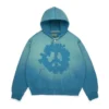 Sudadera con capucha y cremallera «Peace Wreath Knockout» azul