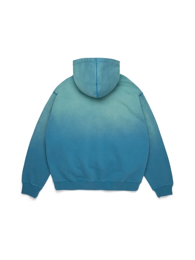 Sudadera con capucha y cremallera «Peace Wreath Knockout» azul