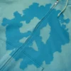Sudadera con capucha y cremallera «Peace Wreath Knockout» azul